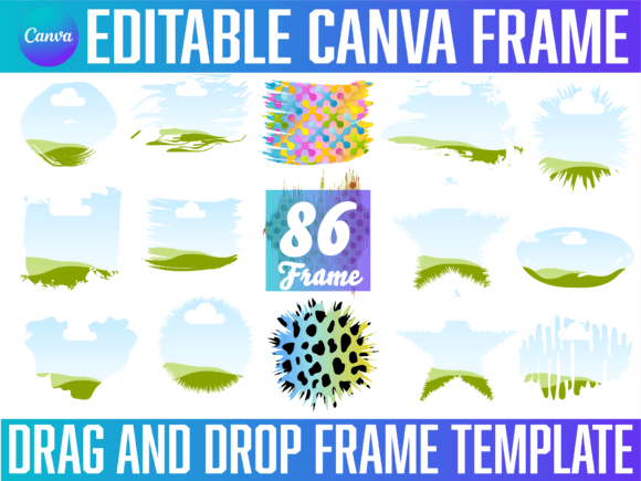 Download Editable Canva Frames Templates Brush - Editable canva frames Collection