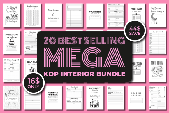 Download Best Selling Mega KDP Interiors Bundle Vol.2 - Best Collection