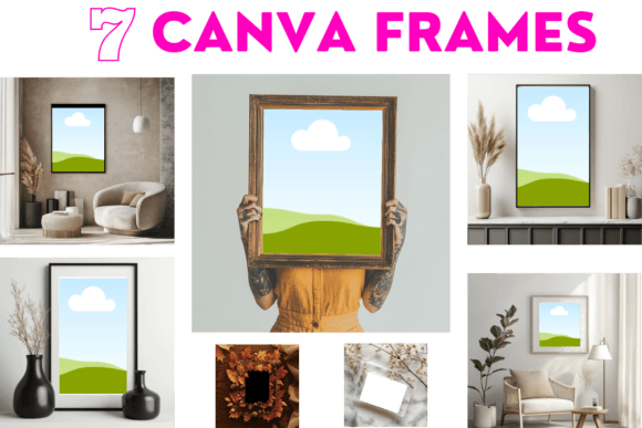 Download Realistic Mockups Editable Canva Frames - Premium Resources