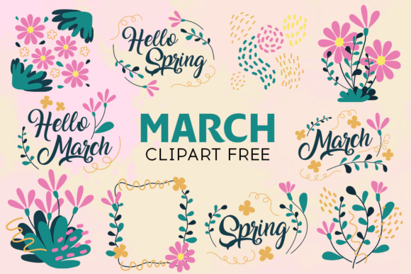 Download March Clipart Free - March Collection