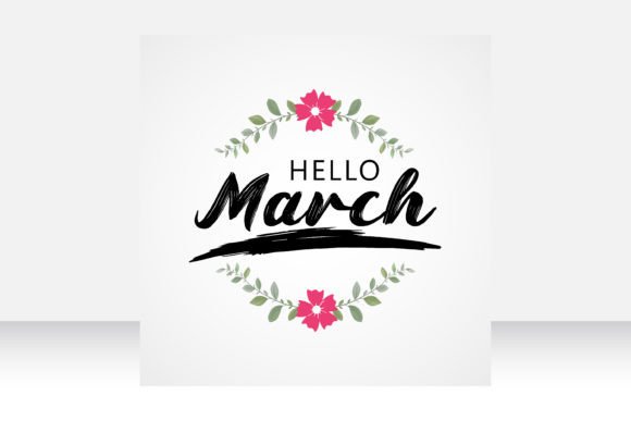 Download Hello March Vector. - March Collection