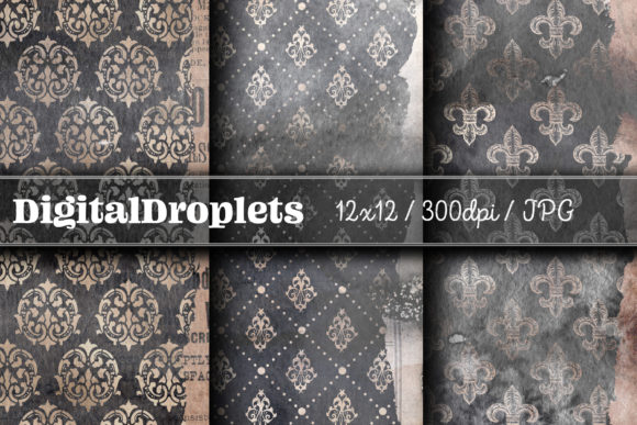 Download Gold Streaked Damask | FREEBIE - Premium Resources